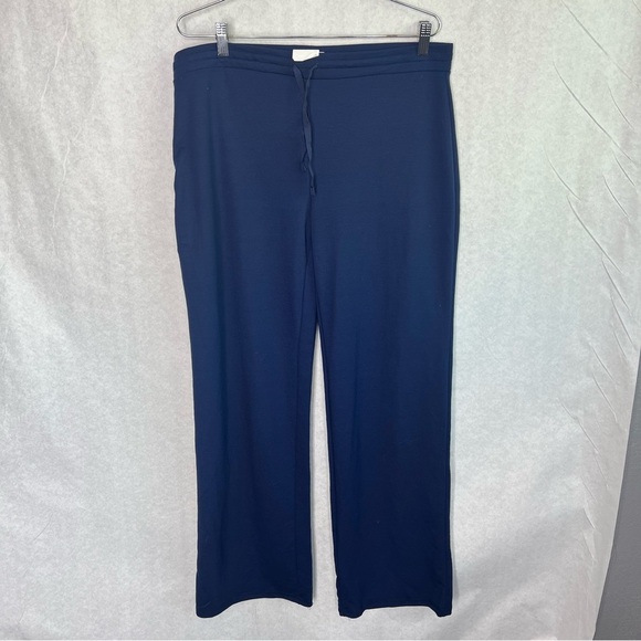 Karen Neuburger Women's Lounge Pajama Pants Blue Drawstring Large - Picture 1 of 4